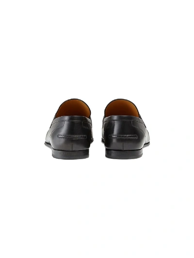 Shop Gucci Flat Shoes In Nero