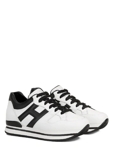 Shop Hogan H222 Sneakers In White