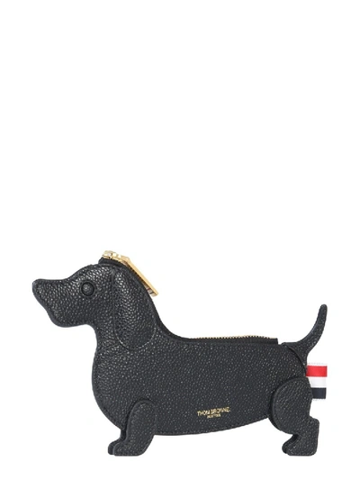 Shop Thom Browne Hector Coin Holder In Black