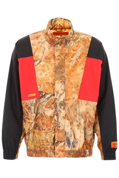 Shop Heron Preston Camouflage Jacket In Multicolor