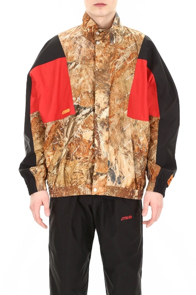 Shop Heron Preston Camouflage Jacket In Multicolor