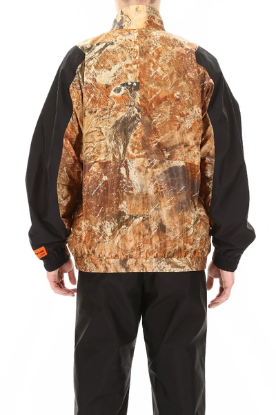 Shop Heron Preston Camouflage Jacket In Multicolor