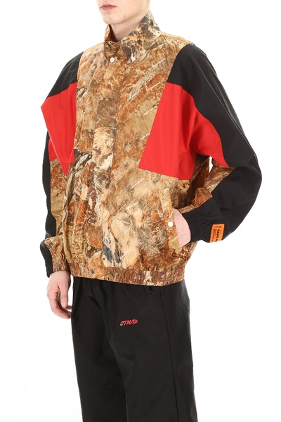 Shop Heron Preston Camouflage Jacket In Multicolor