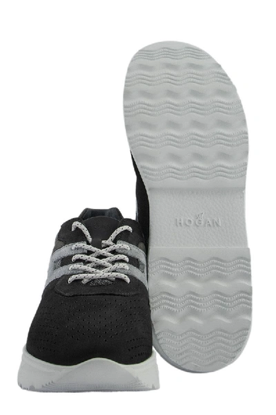 Shop Hogan Active One Black Sneakers