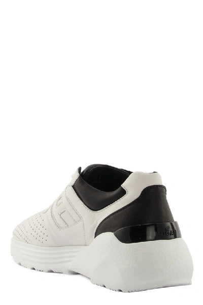 Shop Hogan Active One Black, White In White/black