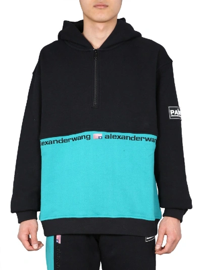 Shop Alexander Wang Hoodie In Black