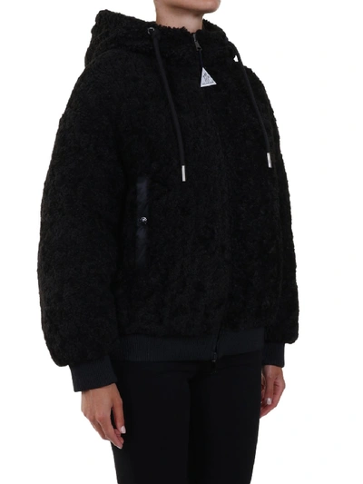 Shop Moncler Ilet Reversible Jacket In Black