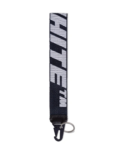 Shop Off-white Industrial Keychain In Blu