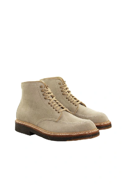 Shop Alden Shoe Company Alden Indy Boot Milkshake Suede