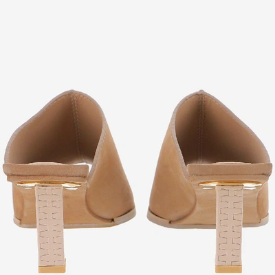 Shop Jacquemus With Heel In Marrone