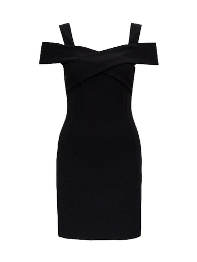 Shop Dolce & Gabbana Jersey Mini Dress In Black