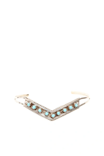 Shop Jessie Western Cuff Bracelet In Turquoise