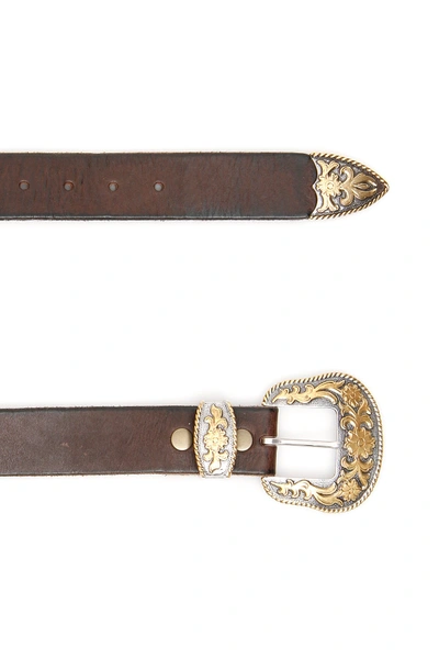 Shop Jessie Western Western Belt In Chocolate