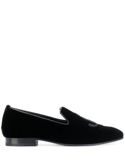 Shop Jimmy Choo Flat Shoes In Nero