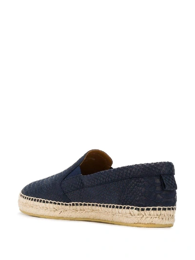 Shop Jimmy Choo Flat Shoes In Blu