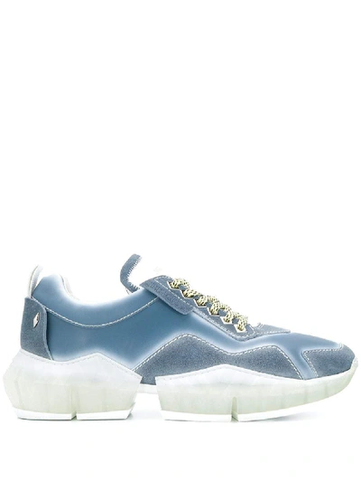 Shop Jimmy Choo Sneakers In Denim