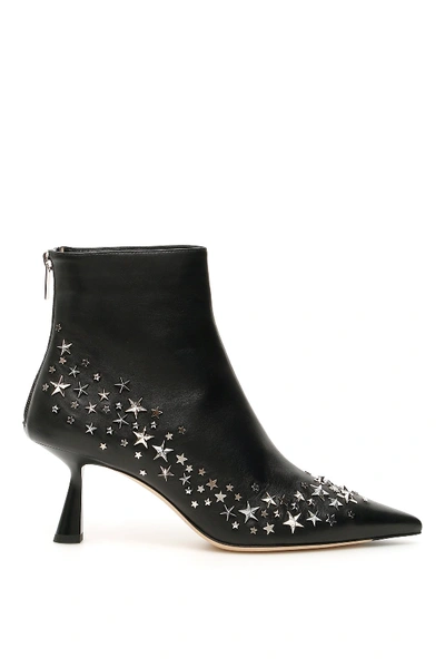 Shop Jimmy Choo Star Constellation Kix 65 Boots In Black