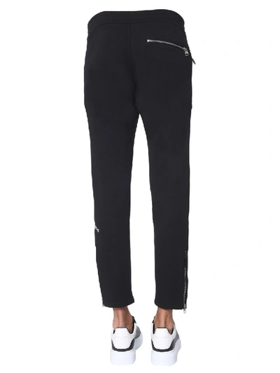 Shop Alexander Mcqueen Jogging Pants In Black