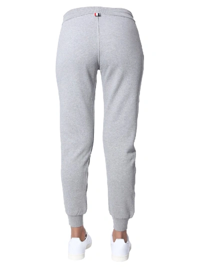 Shop Thom Browne Jogging Pants In Grey