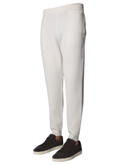 Shop Z Zegna Jogging Trousers In White