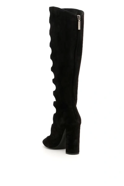 Shop Saint Laurent Joplin Boots In Nero