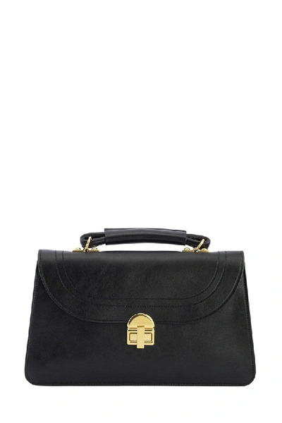 Shop Marni Juliette Crossbody Bag In Black Grained Calf