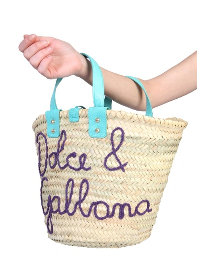 Shop Dolce & Gabbana Kendra Handbag In Multicolour