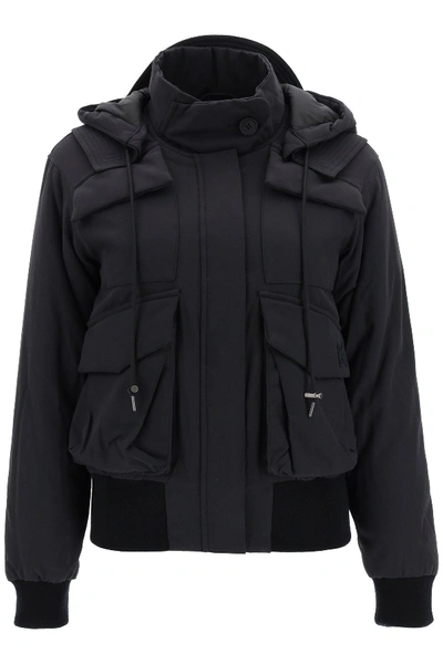 Shop Kenzo Nylon Jacket In Noir