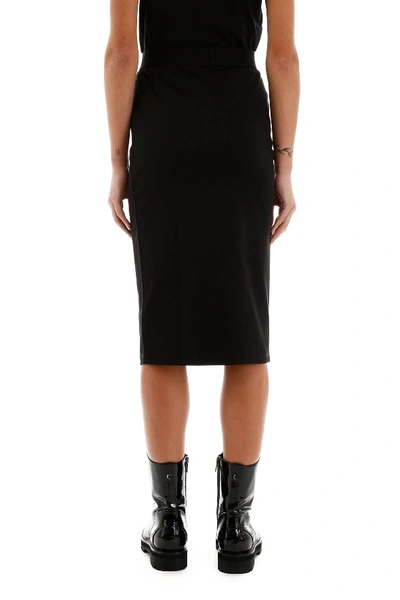 Shop Kenzo Sport Skirt In Noir