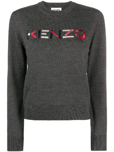 Shop Kenzo Sweaters In Grigio