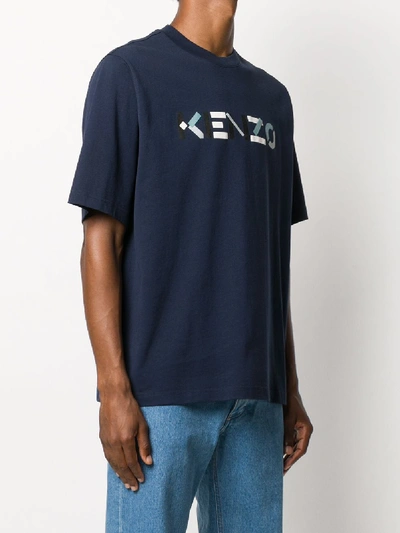 Shop Kenzo T-shirts And Polos In Blu