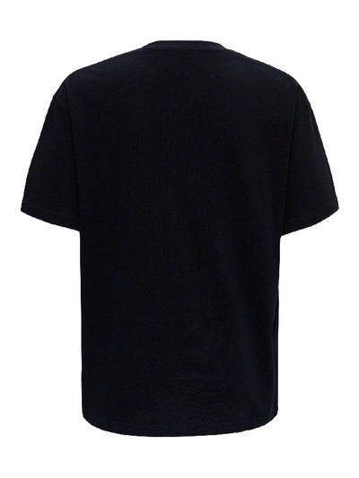 Shop A-cold-wall* Knitted Tee With Logo In Black