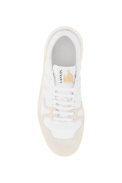 Shop Lanvin Clay Sneakers In White