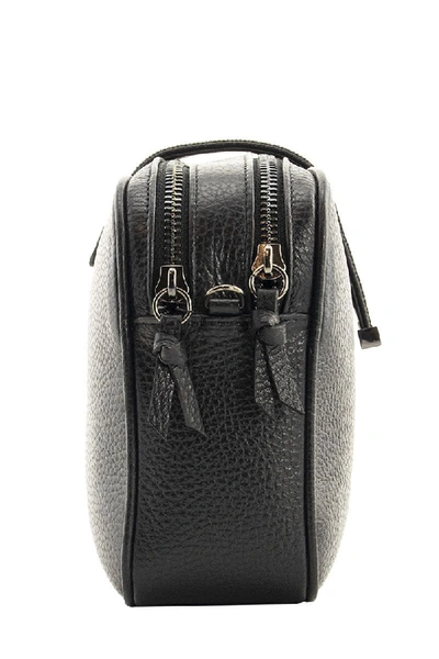 Shop Fabiana Filippi Leather Mini Bag In Black