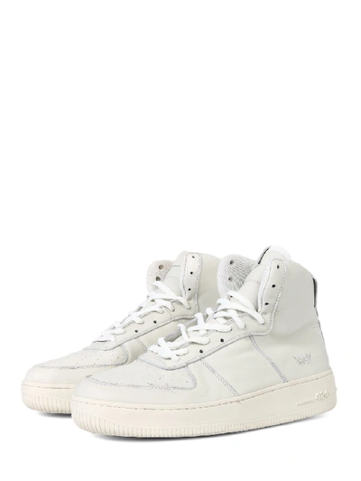 Shop 424 Leather Sneaker White