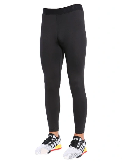 Shop Blackbarrett Leggings With Fitter Faster Stronger Print In Black