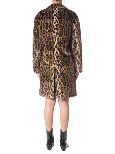 Shop N°21 Leopard Print Coat In Animalier