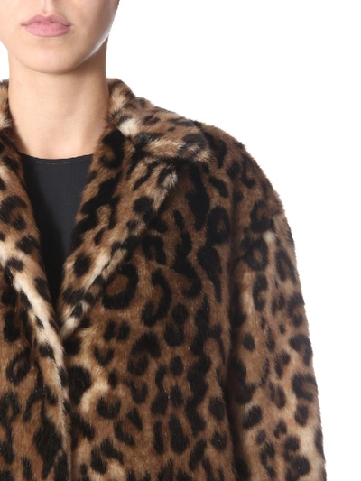 Shop N°21 Leopard Print Coat In Animalier