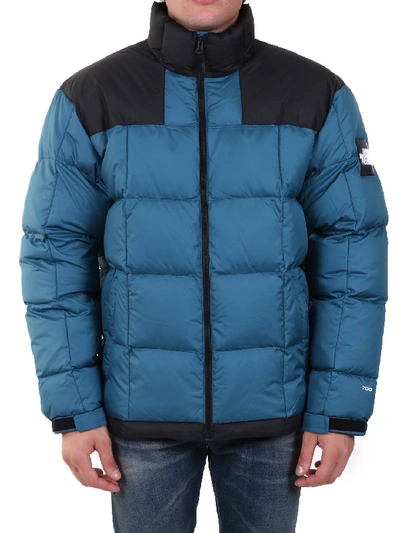 Shop The North Face Lhotse Down Jacket In Light Blue