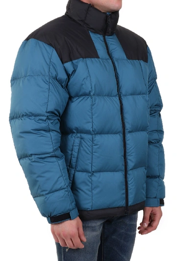 Shop The North Face Lhotse Down Jacket In Light Blue