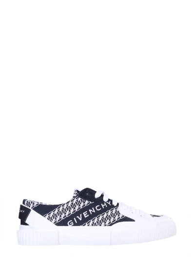 Shop Givenchy Light Tennis Low Sneakers In Blue