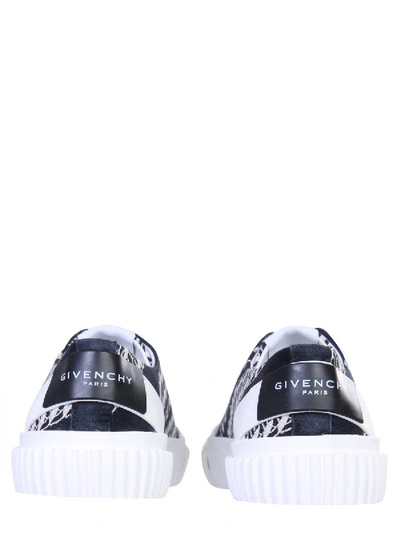 Shop Givenchy Light Tennis Low Sneakers In Blue