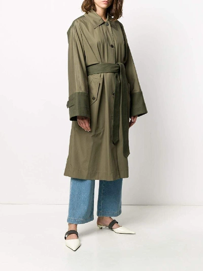 Shop Loewe Coats In Verde