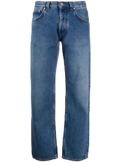 Shop Loewe Jeans In Blu