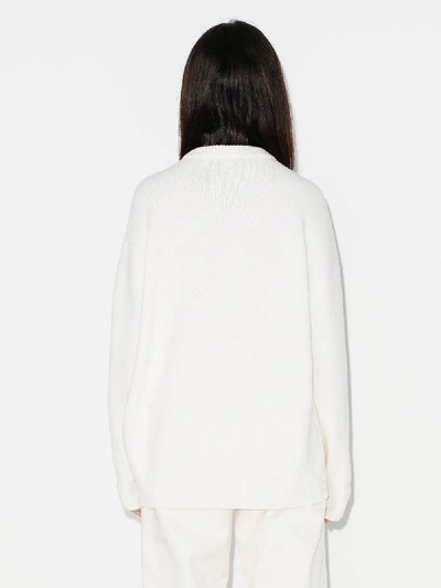 Shop Loewe Sweaters In Bianco