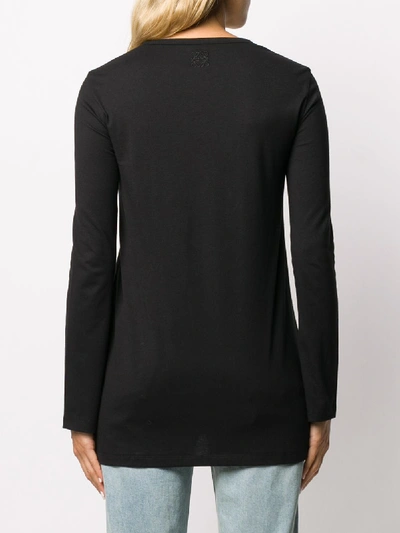 Shop Loewe T-shirts And Polos In Nero