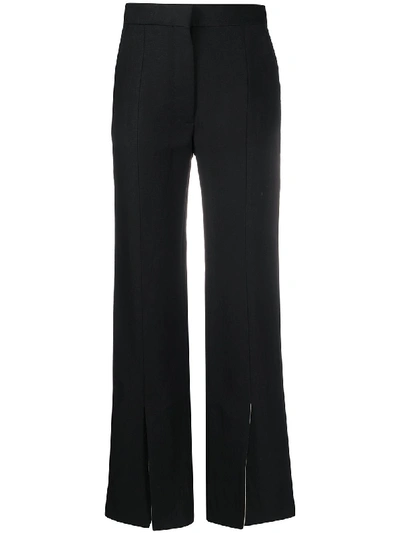 Shop Loewe Trousers In Nero