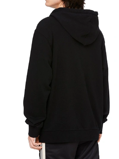 Shop Palm Angels London Spryed Hoodie In Black