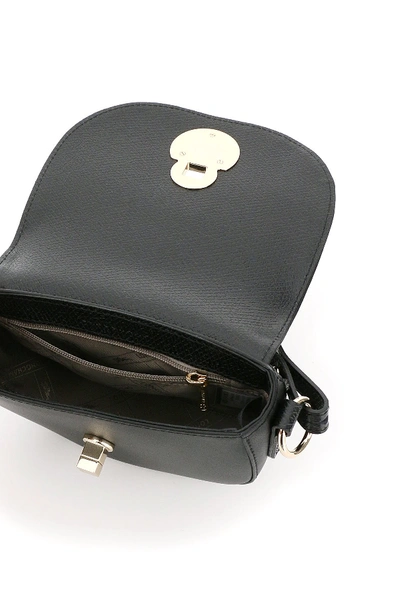 Shop Longchamp Cavalcade Crossbody Bag In Nero