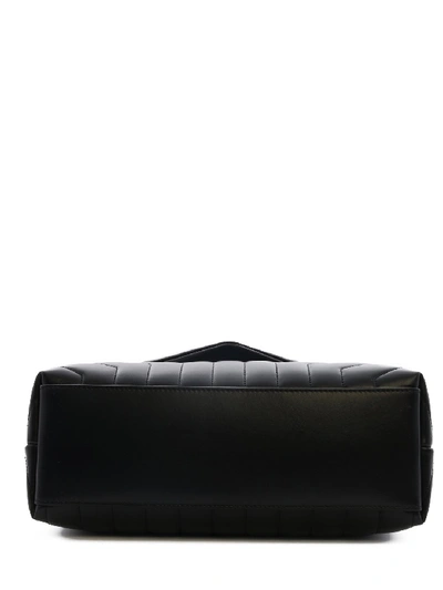 Shop Saint Laurent Loulou Bag Medium In Black